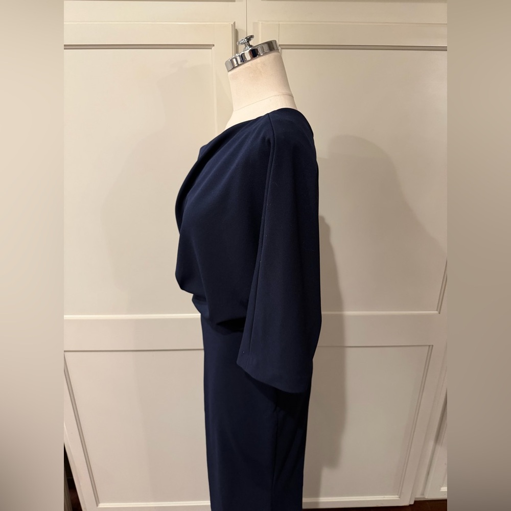 Betsy & Adam Midnight One-Shoulder Dress - Picture 3 of 6